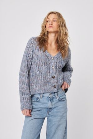 John &amp; Jenn Hawkins Cardigan in Autumn Sunset, Size: XS