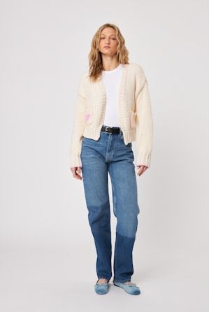 John &amp; Jenn Kendrick Cardigan in Blushing Vanilla