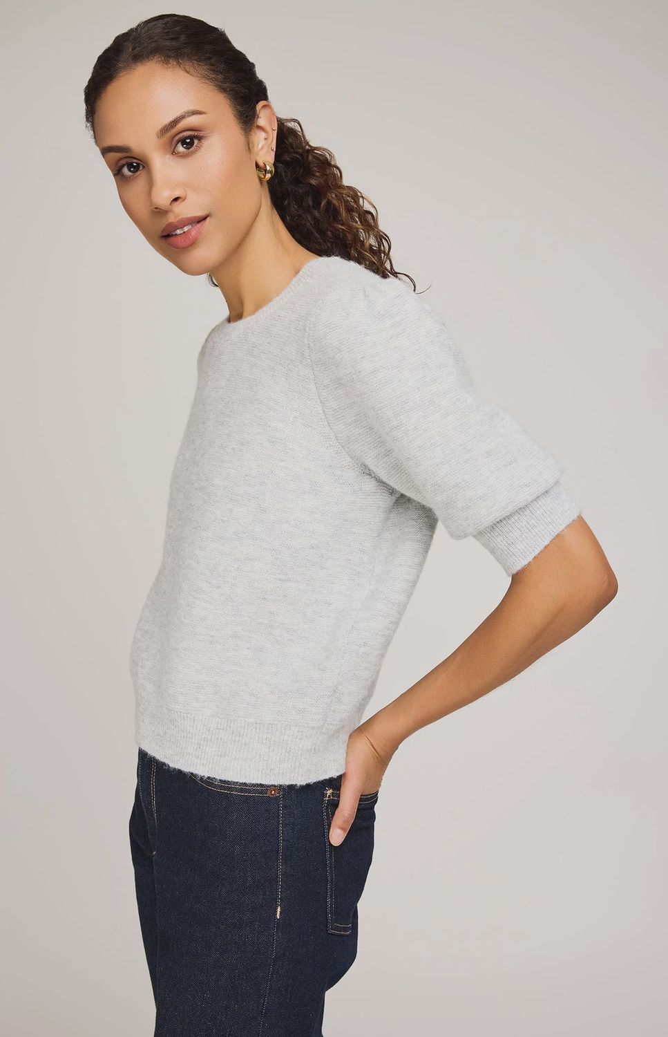 GF Marisol Knit Top in Heather Ash, Size: XS