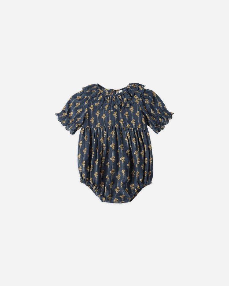 Rylee + Cru Liv Romper in Vintage Bloom, Size: 0-3m