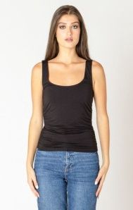 Black Tape Essential Tank in Black