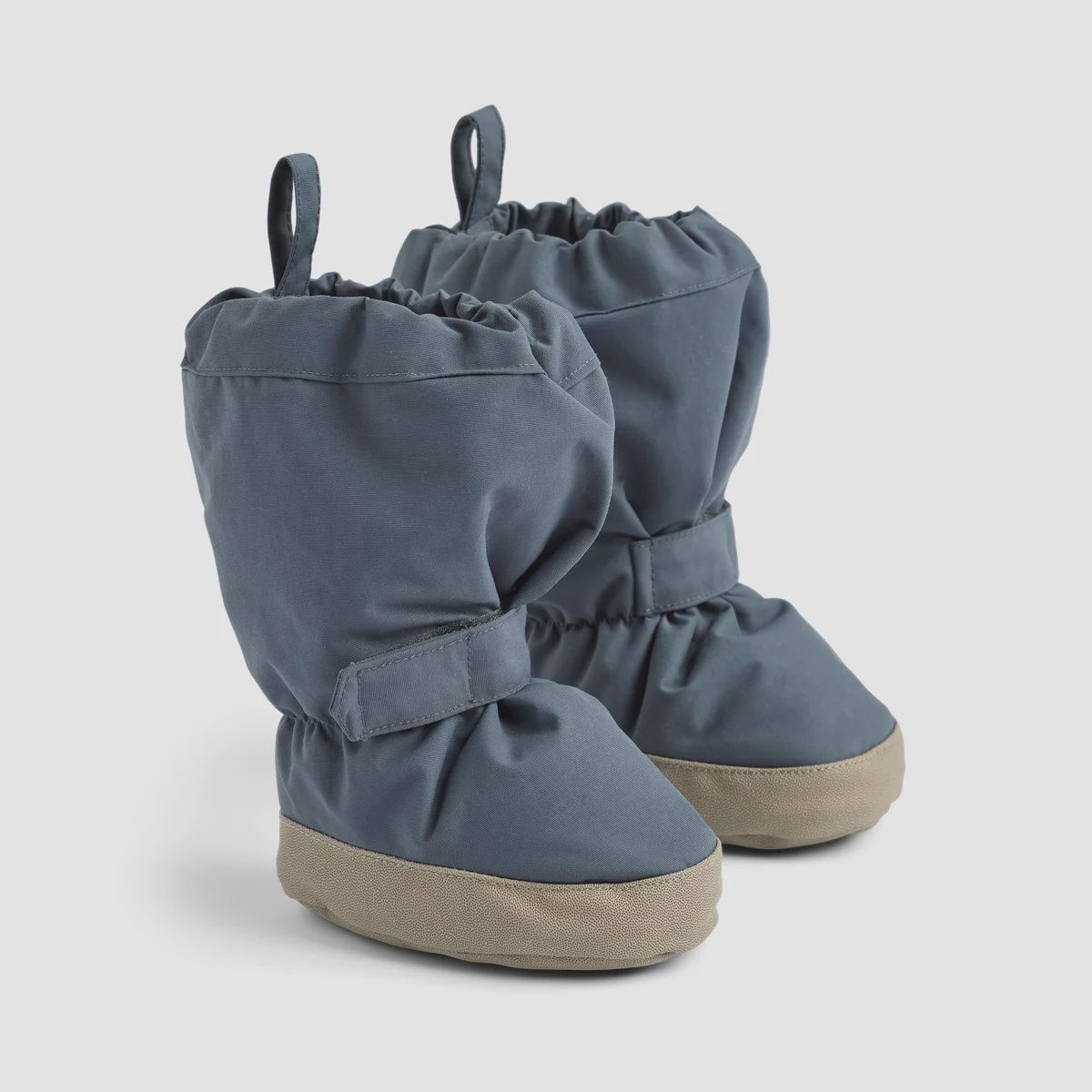 Wheat Outerwear Booties in Greyblue, Size: S (6-12m)