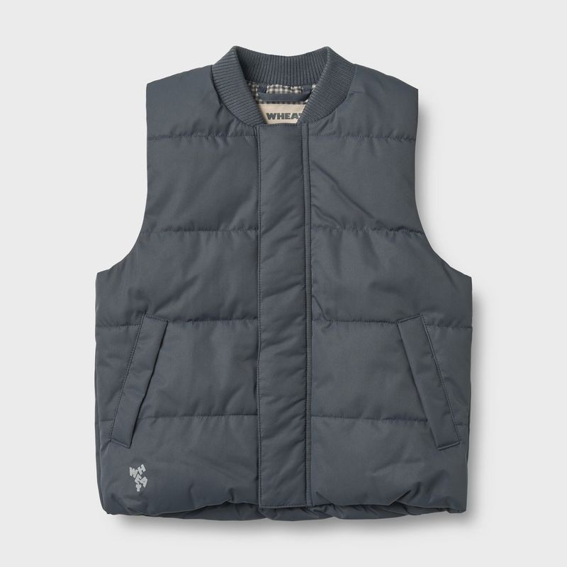 Wheat Puffer Vest Lakas in Ink