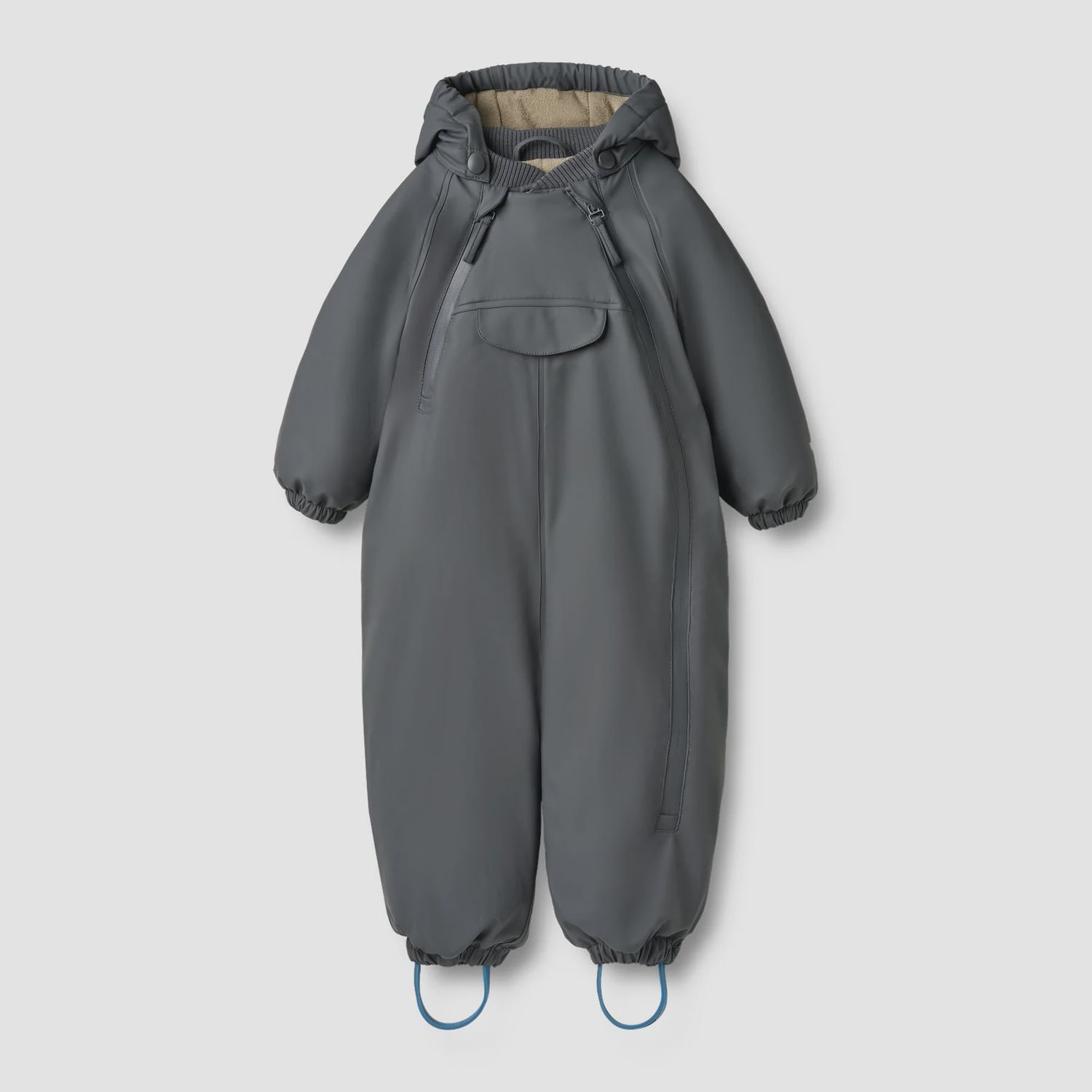 Wheat Wintersuit Evig in Greyblue, Size: 9m