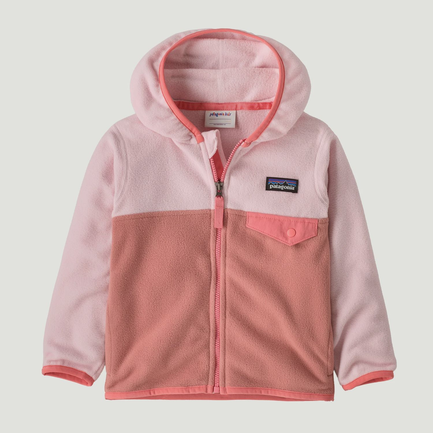 Baby Micro D Snap-T Jacket in Moment Pink, Size: 2T