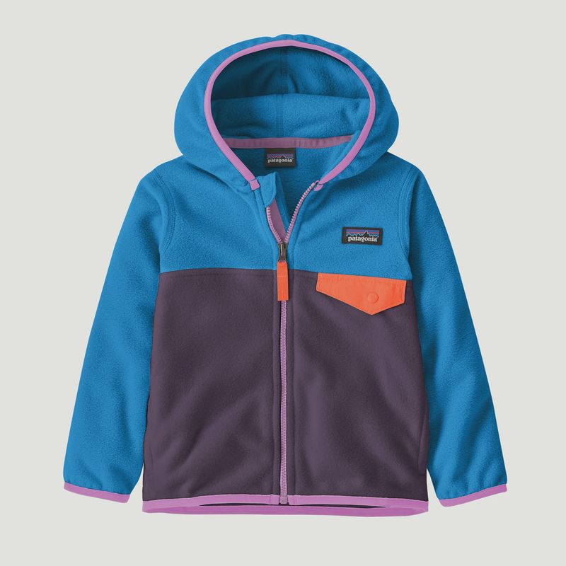Baby Micro D Snap-T Jacket in Plummet Purple