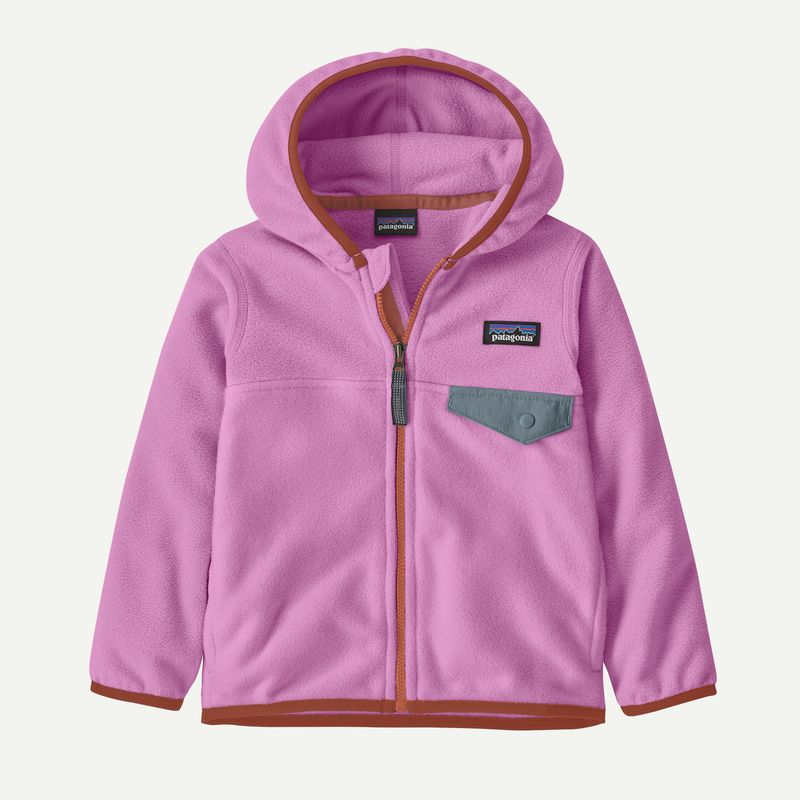 Baby Micro D Snap-T Jacket in Brisk Purple