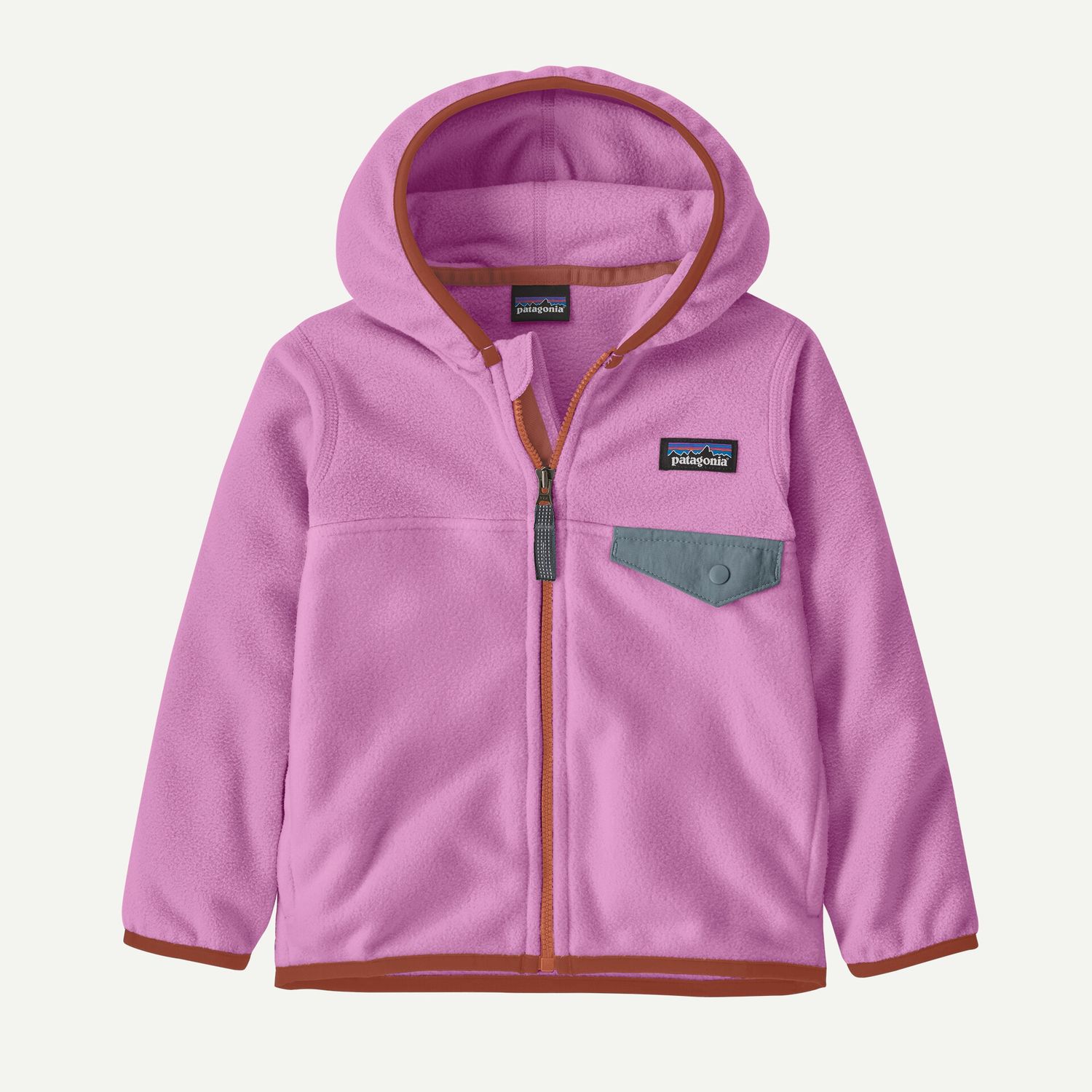 Baby Micro D Snap-T Jacket in Brisk Purple, Size: 3-6m