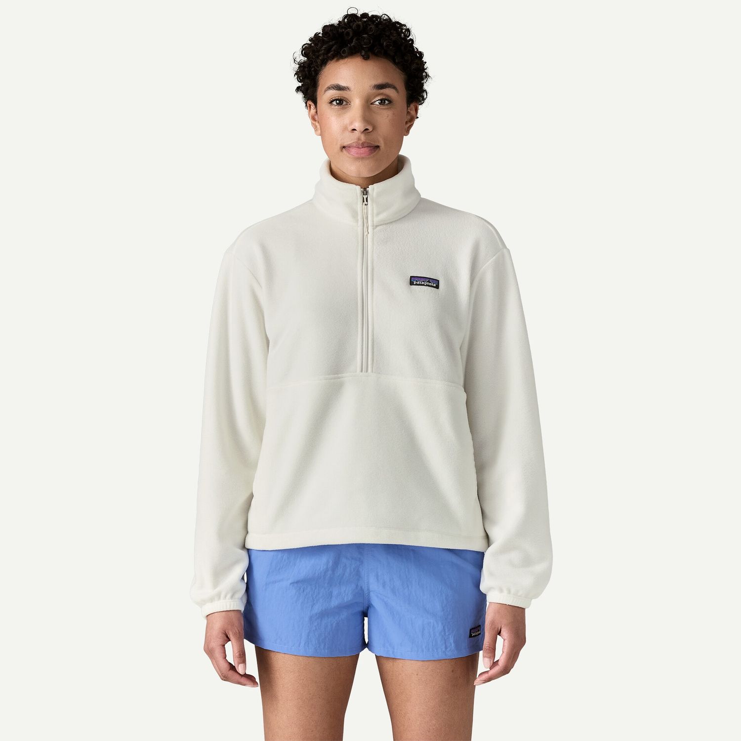 W’s Los Gatos 1/4 Zip/Birch White, Color: Birch White, Size: S