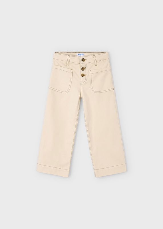Mayoral Twill Marine Pants/Almendra