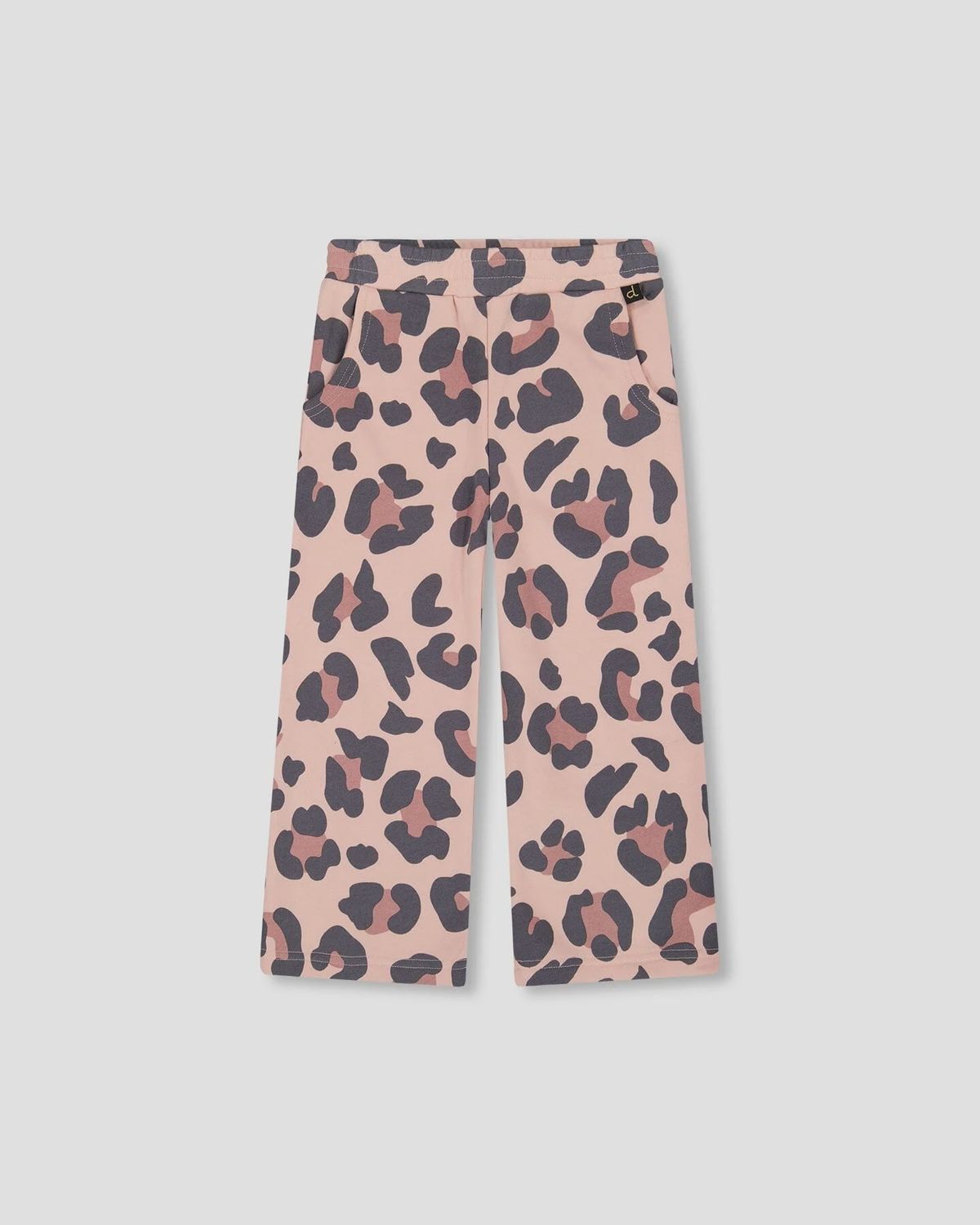 Printed Leopard Wide Leg Pants