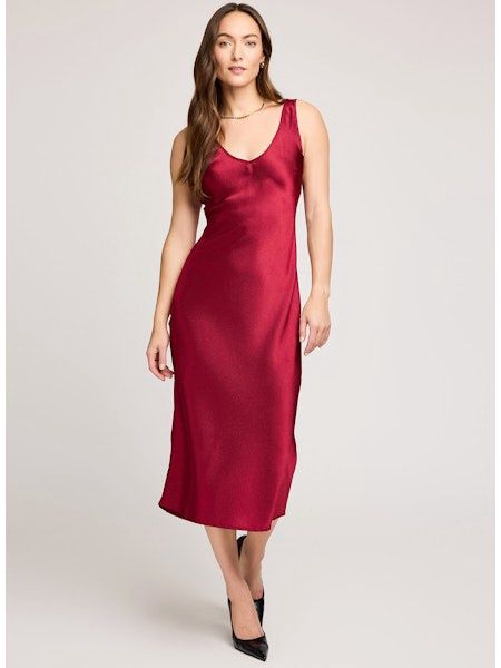 Gentle Fawn Dress Astra/Crimson
