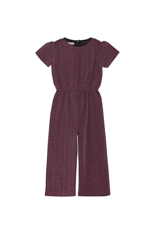 Noppies Girls Paulden SS Jumpsuit in Beaujolais