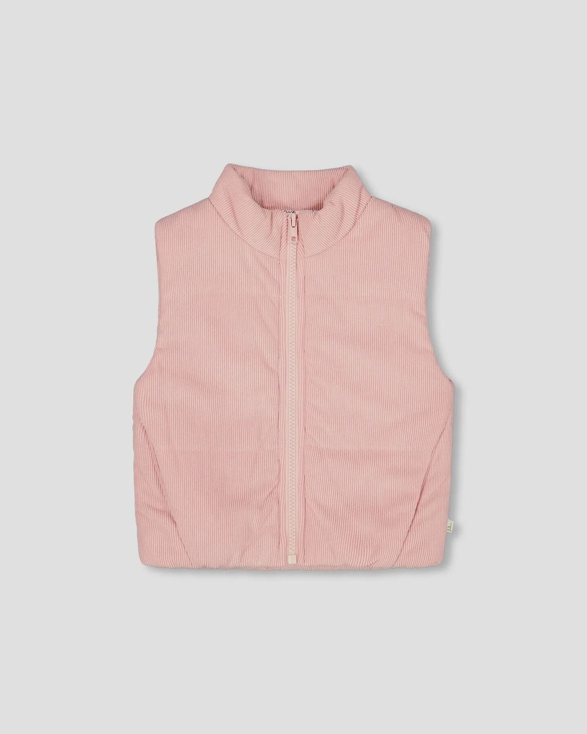 Deux par Deux Corduroy Puffy Vest in Dusty Pink, Size: 2