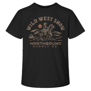 Northbound Wild West Show T-Shirt/Black