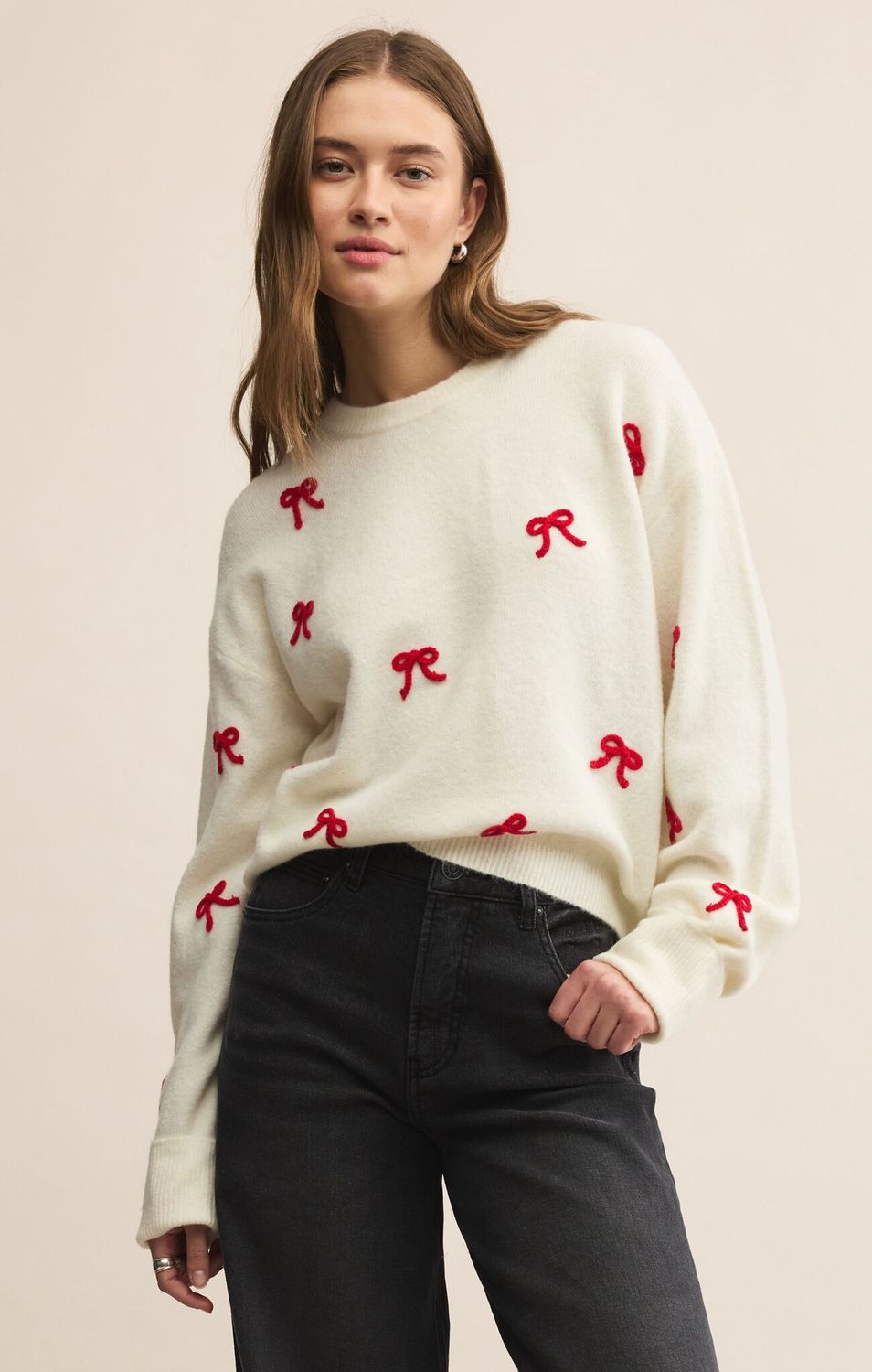 Z Supply - Tie the Ribbon Sweater