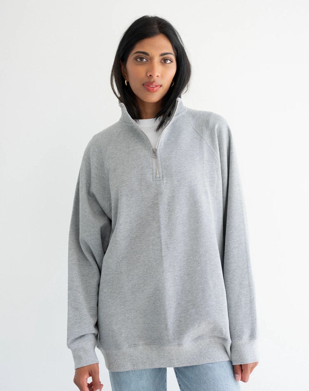 Brunette The Label 1/2 Zip NYBF Sweater