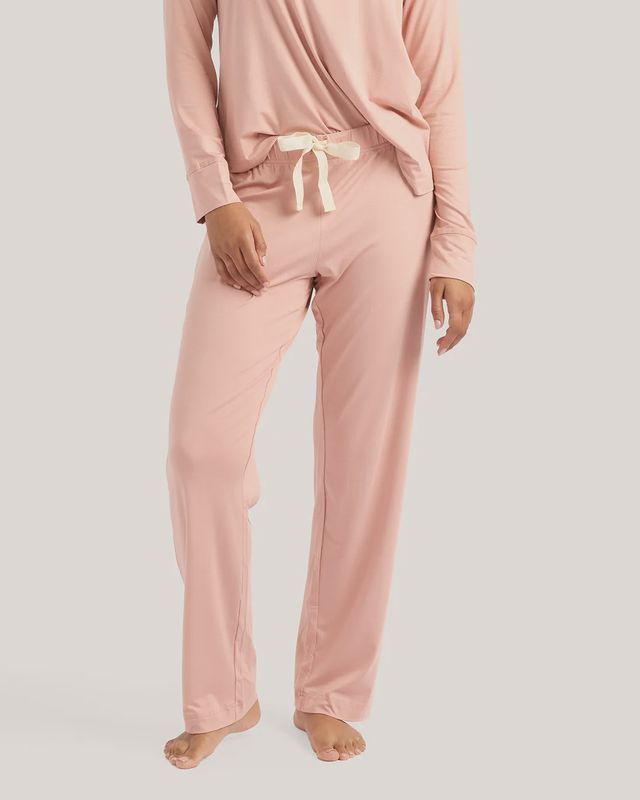 Boody Goodnight Sleep Pants in Dusty Pink
