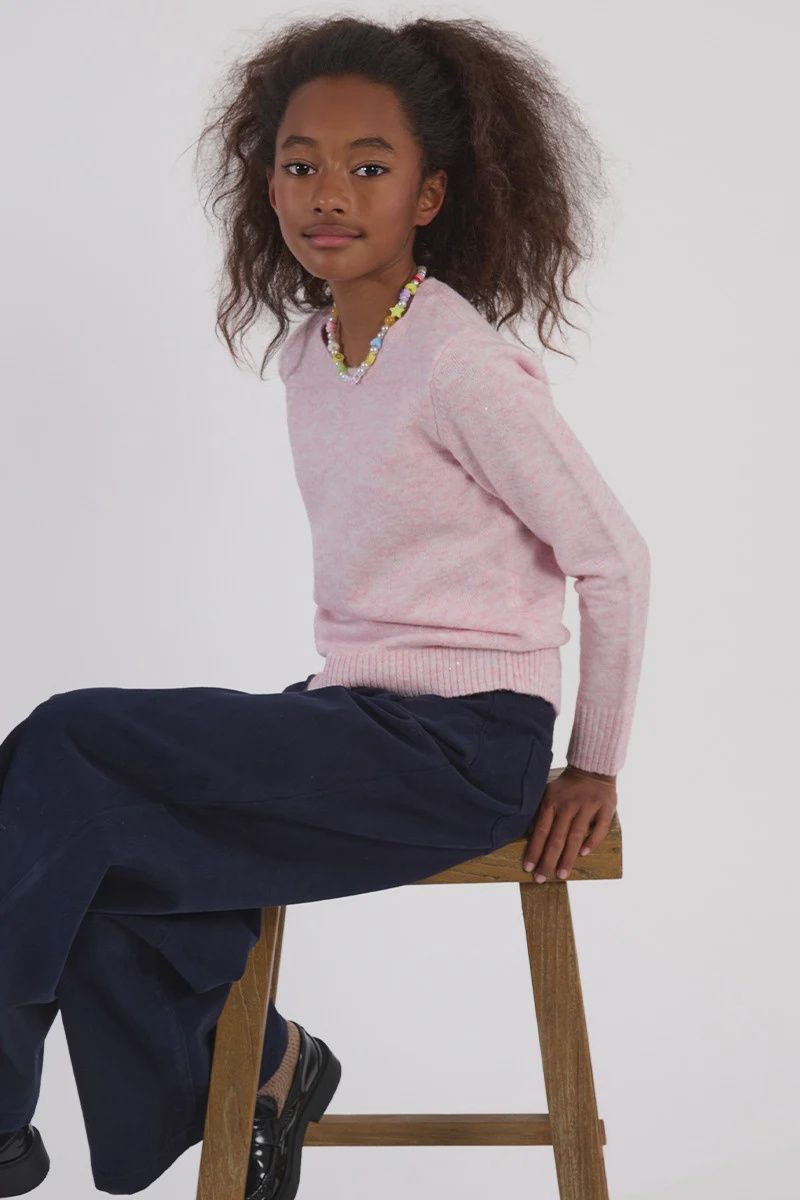 Molly Bracken Pink Knit Sweater