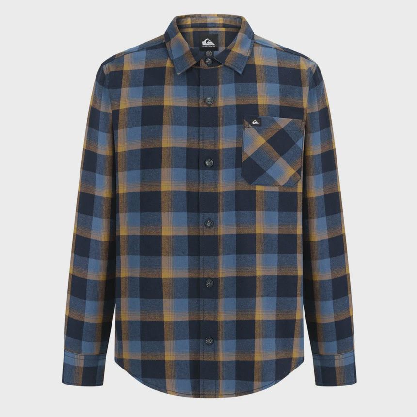 Quicksliver Boys Porter Flannel / Eclipse
