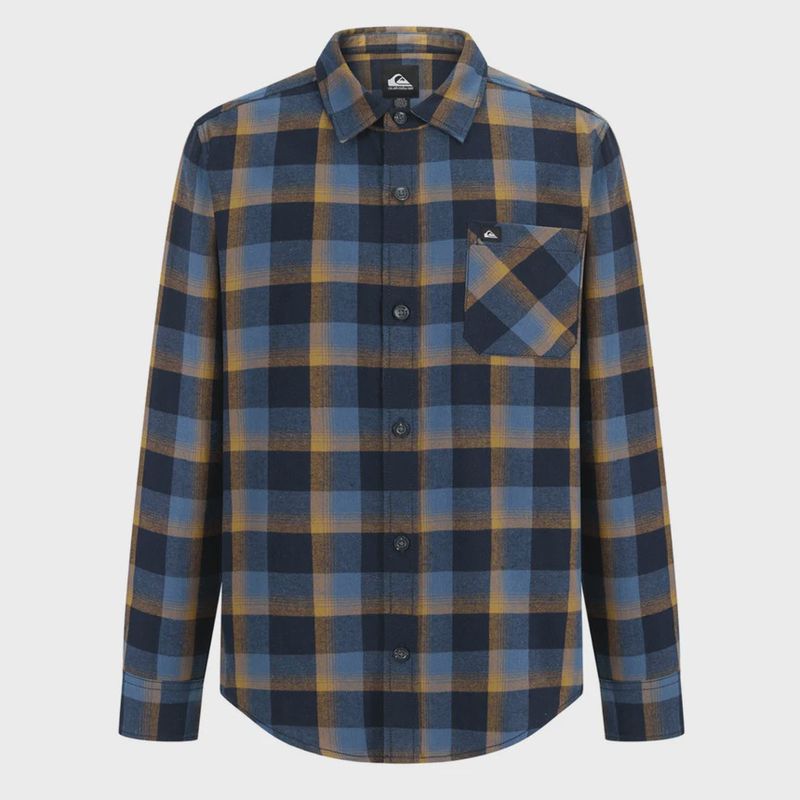 Quicksliver Boys Porter Flannel / Eclipse