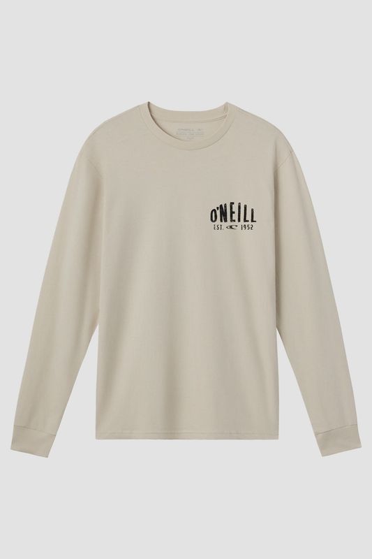 O’Neill Adrift Long Sleeve Tee In Light Khaki