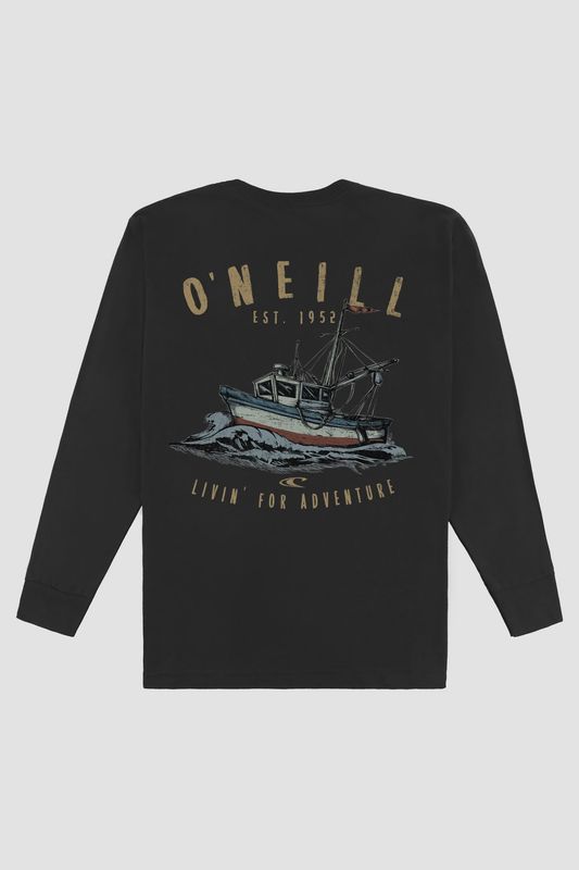 O&#39;Neill Adrift Long Sleeve Tee In Black