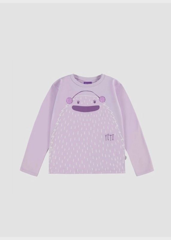 Souris Mini/L/S Yeti T-Shirt/Purple
