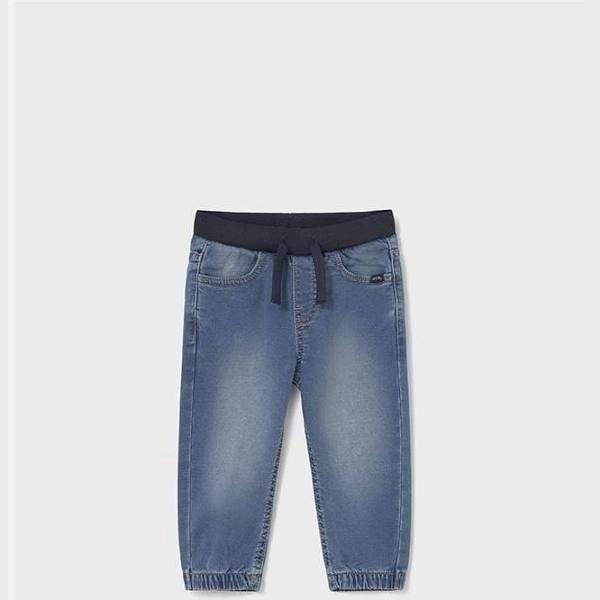 Mayoral boys soft jogger pants/medio blue