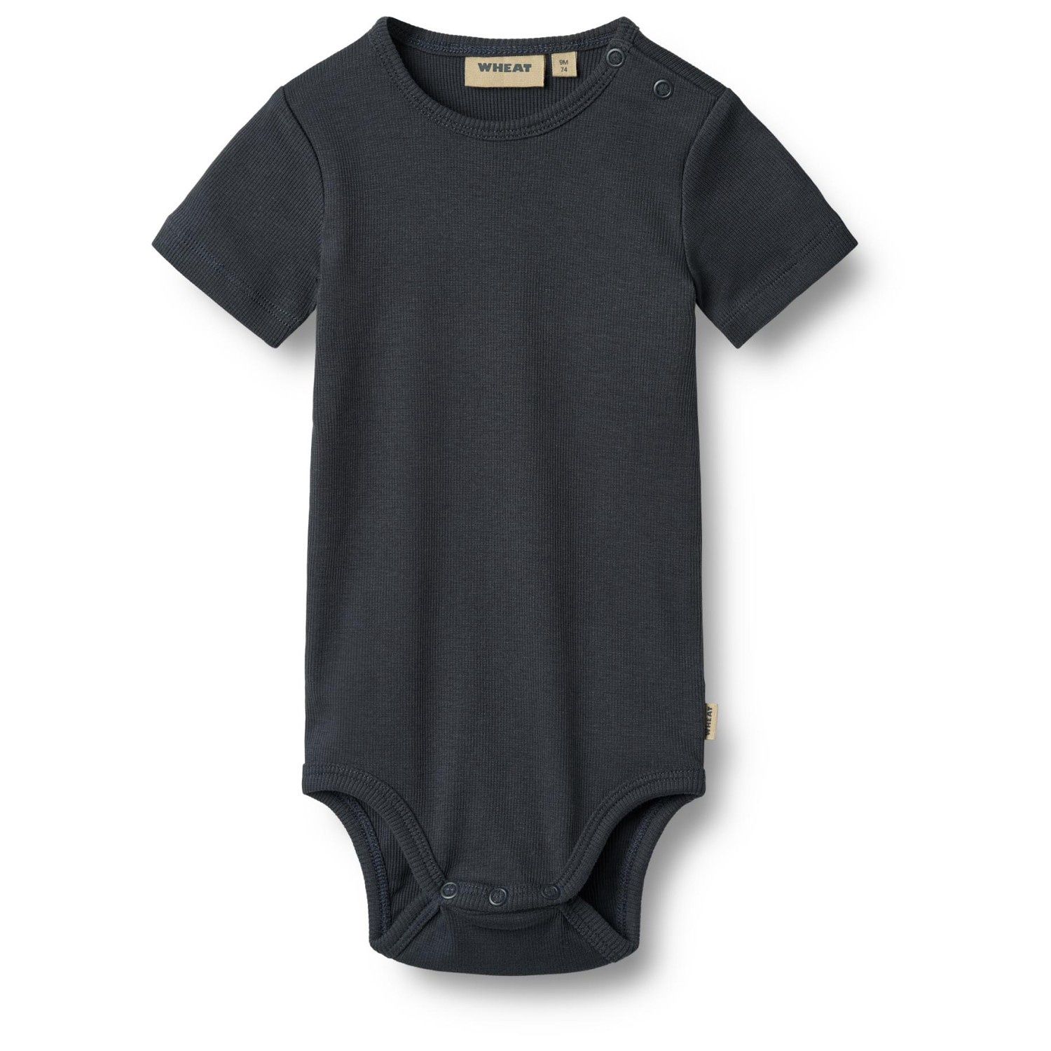 Wheat Rib bodysuit S/S
