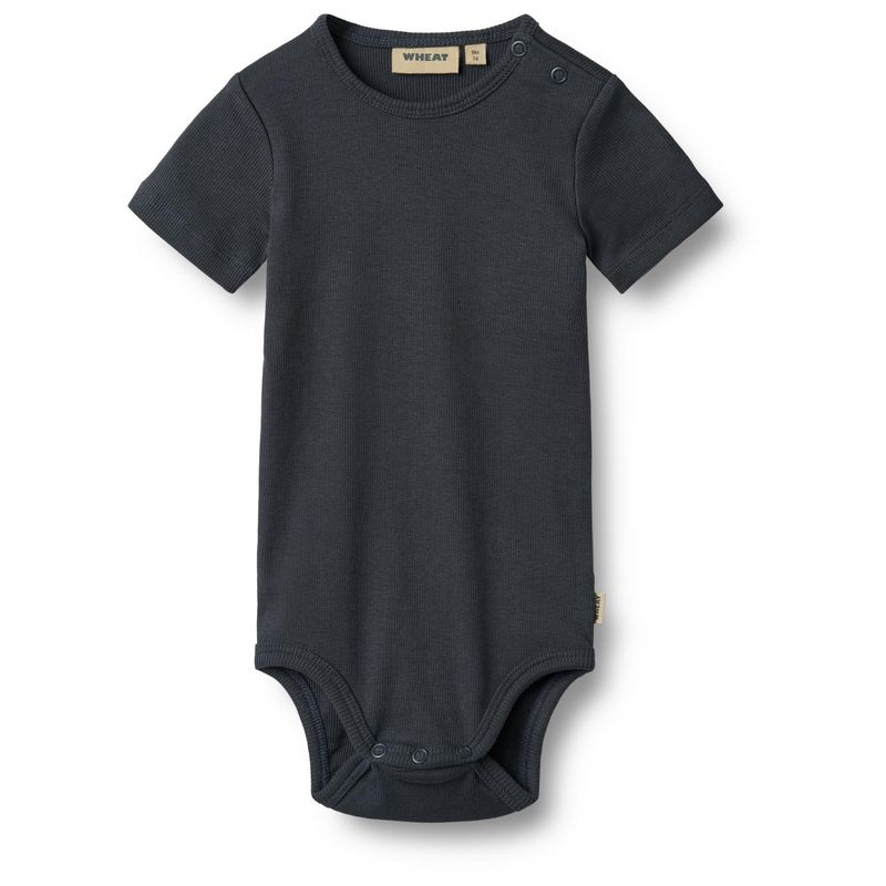 Wheat Rib bodysuit S/S