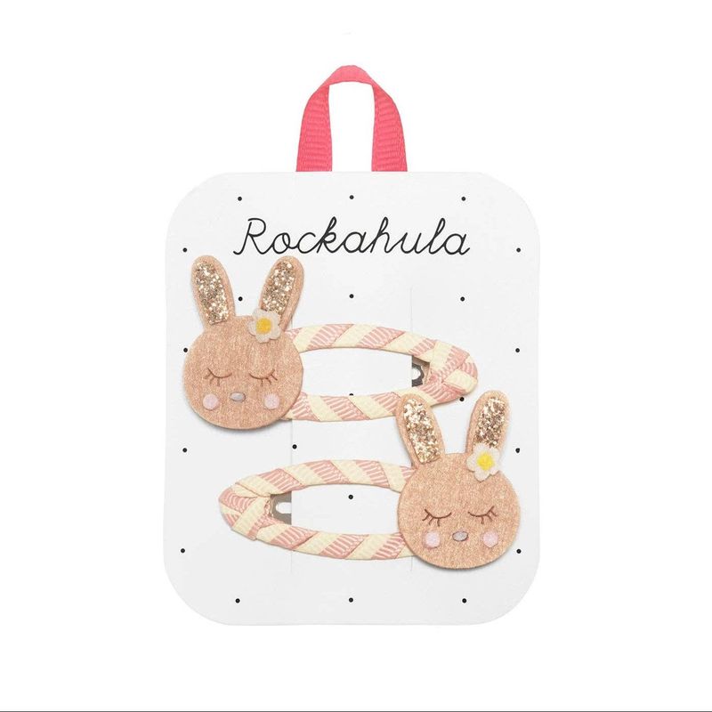 Rockahula/Stripy Bunny Clips