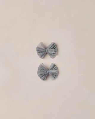 Noralee/ Flutter Tulle Clip / Vintage Blue