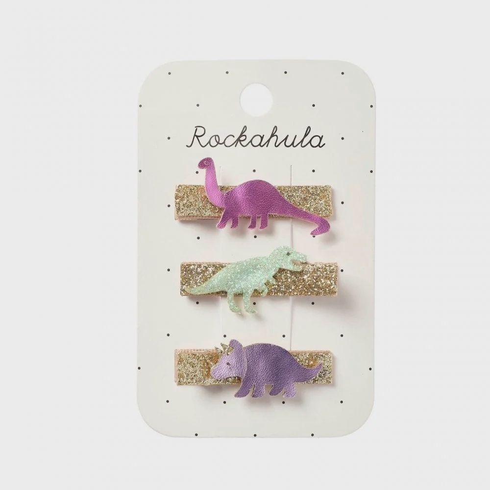 Rockahula/Shimmer Dinosaur Bar Clips