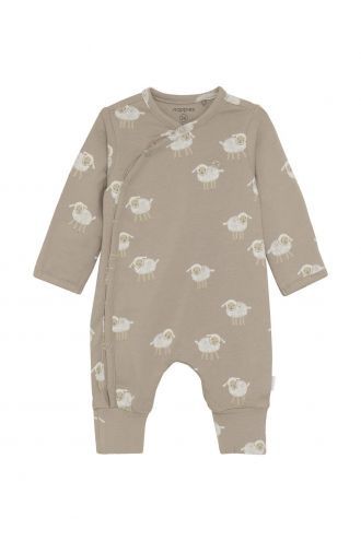 Noppies/Unisex Playsuit Soperton L/S/Animal Pattern Sand
