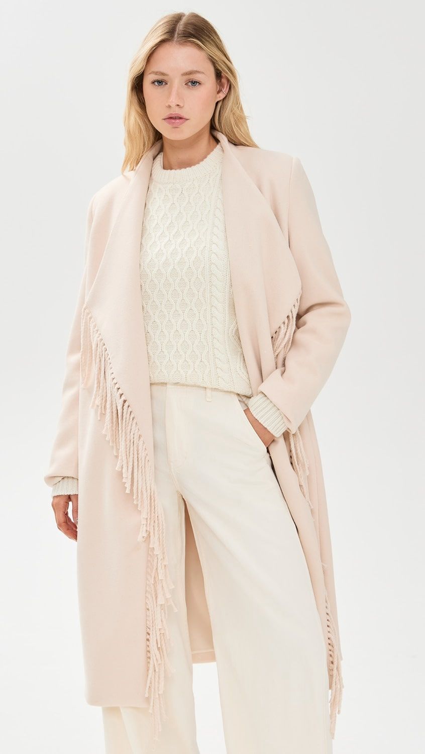 ZSupply / Natural Chemist Fringe Coat / Natural