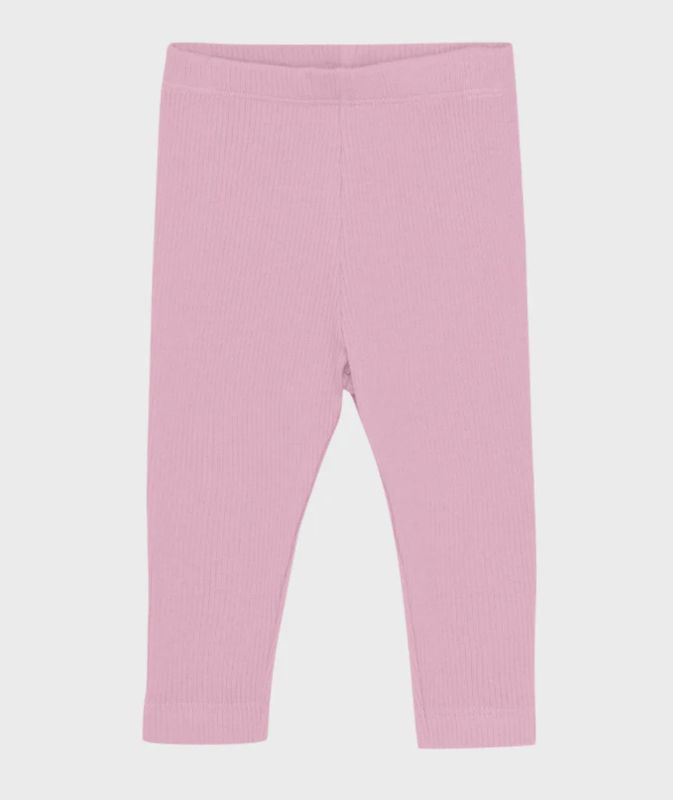 Minymo Pink Ribbed Legging