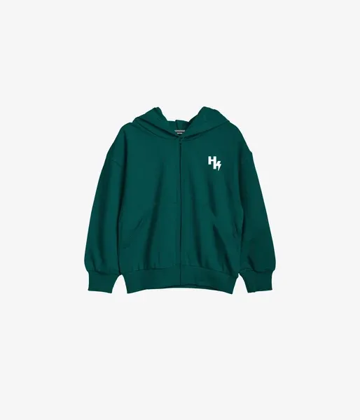 Headster/Low Key Zip Hoodie/Pine Tree