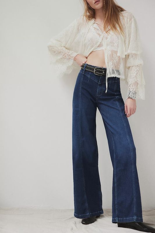 Free People Kock And Key Wide Leg Libre