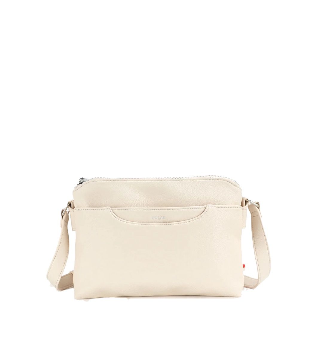 Collab/7286/Magali Crossbody/Ecru