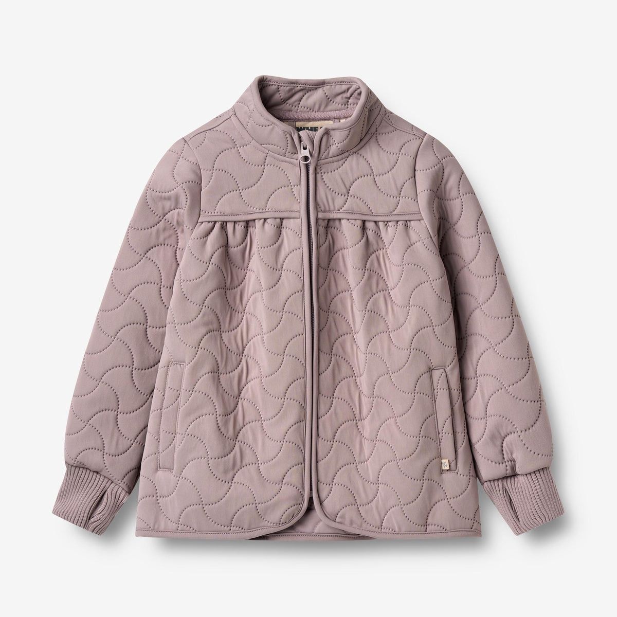Wheat Thermo Jacket Thilde In Dusty Purple, Size: 3y