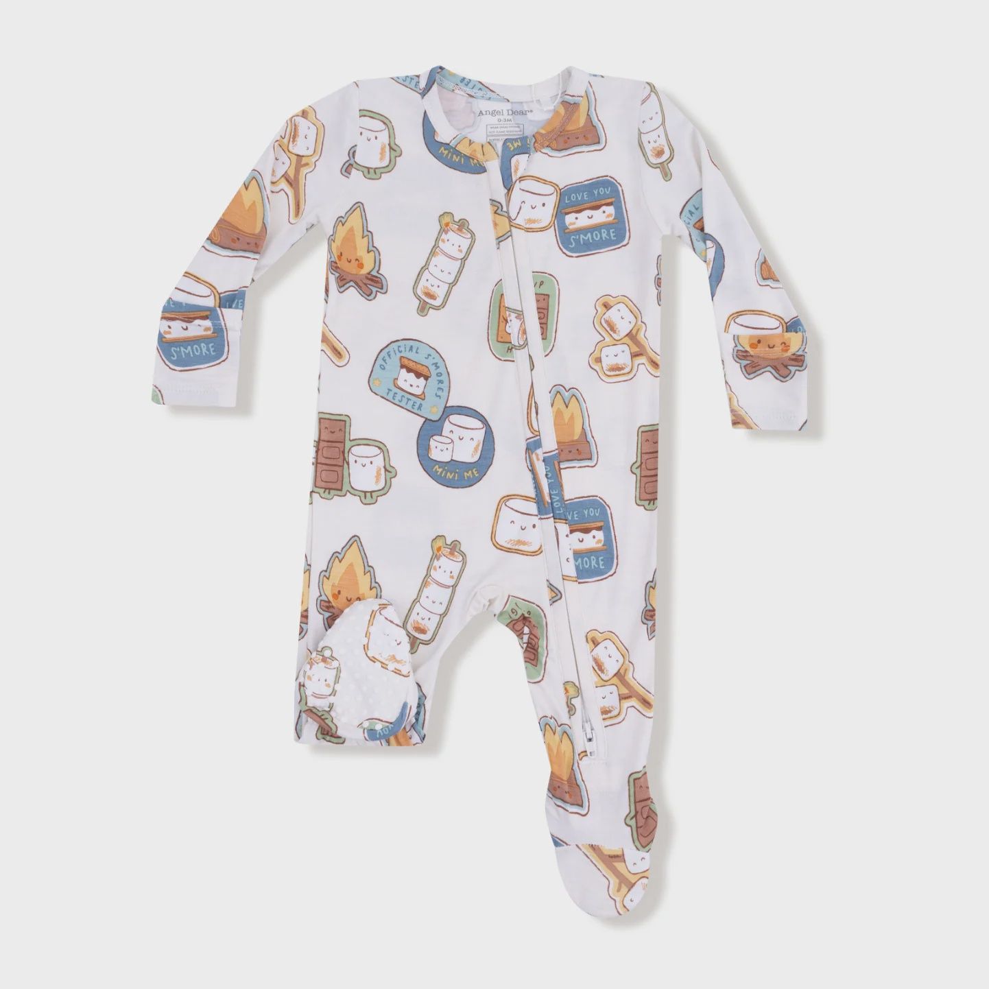 Angel Dear/2 way Zipper Footie/S’mores