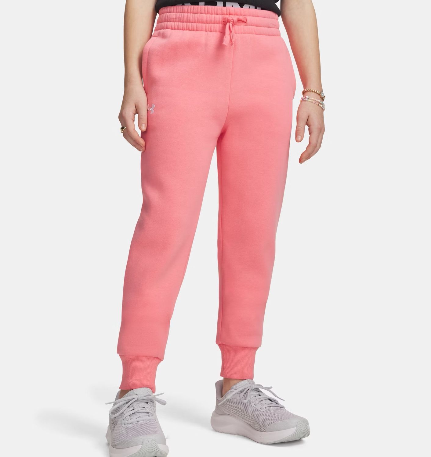 UA Rival Fleece Joggers/PINK