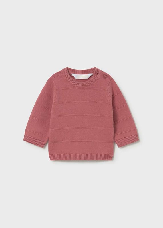 Mayoral / 1302 Newborn Knit Sweater / Terracotta