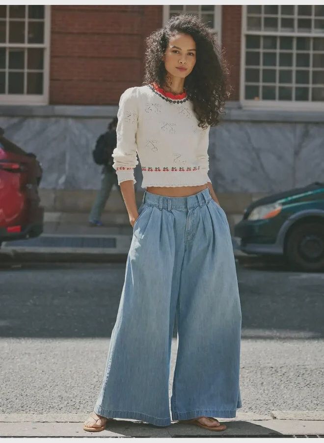 Free People/Tilly Pullover/ coconut milk combo