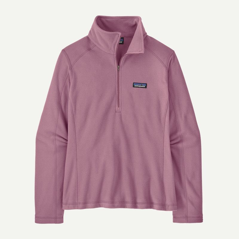Patagonia W’s Mirco 1/4 Zip in Light Violet