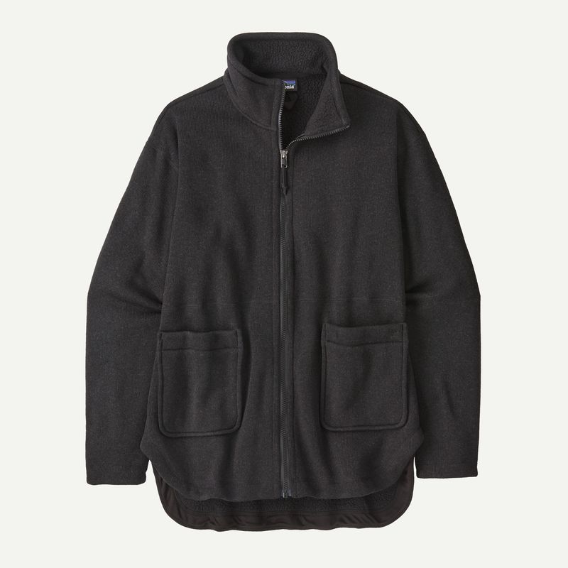 Patagonia/w’s Better Sweater oversized coat/Black