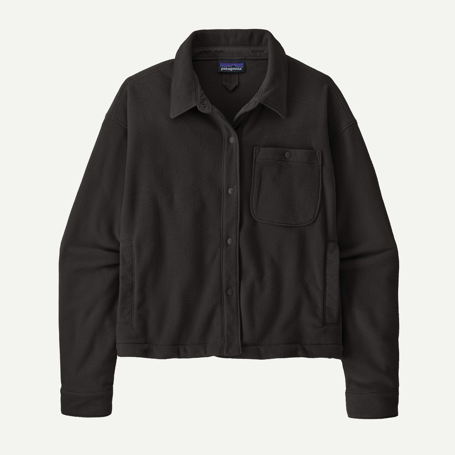 Patagonia/W’s Mirco D Fleece Shirt jkt/Black
