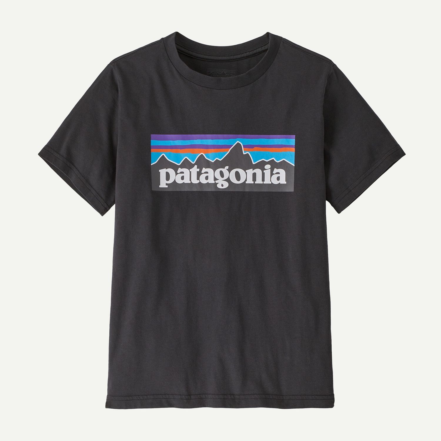 Patagonia/k’s P-6 Logo T-Shirt/INBK/Black