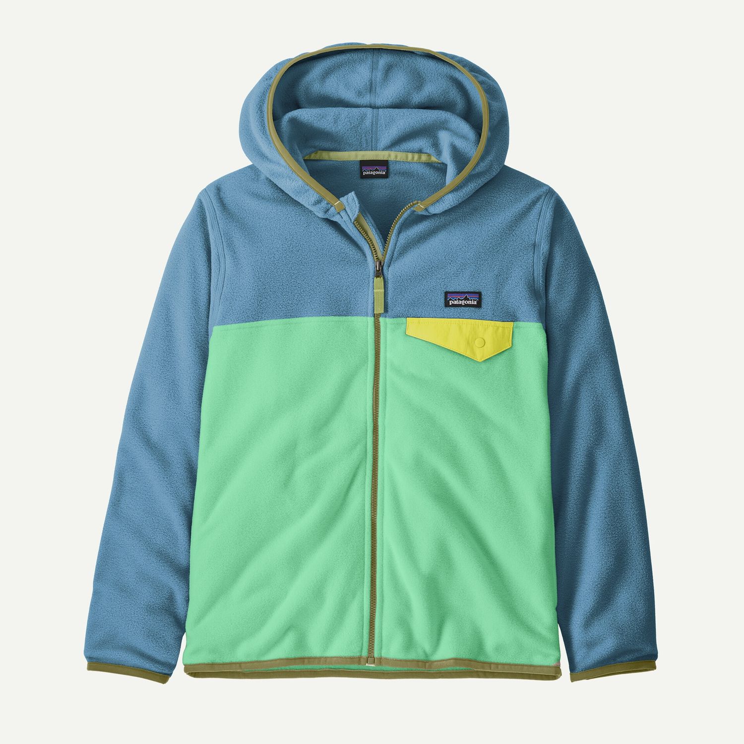 Patagonia/K’s Micro D Snap-T JKT/Early Teal w/Shore Blue